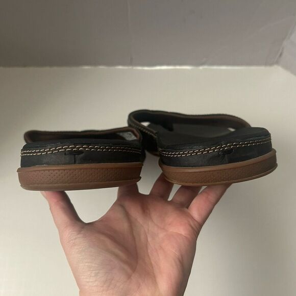 Reef Sandals Men's 12 Cushion Lux Leather Thong Flip Flops - Picture 4 of 6